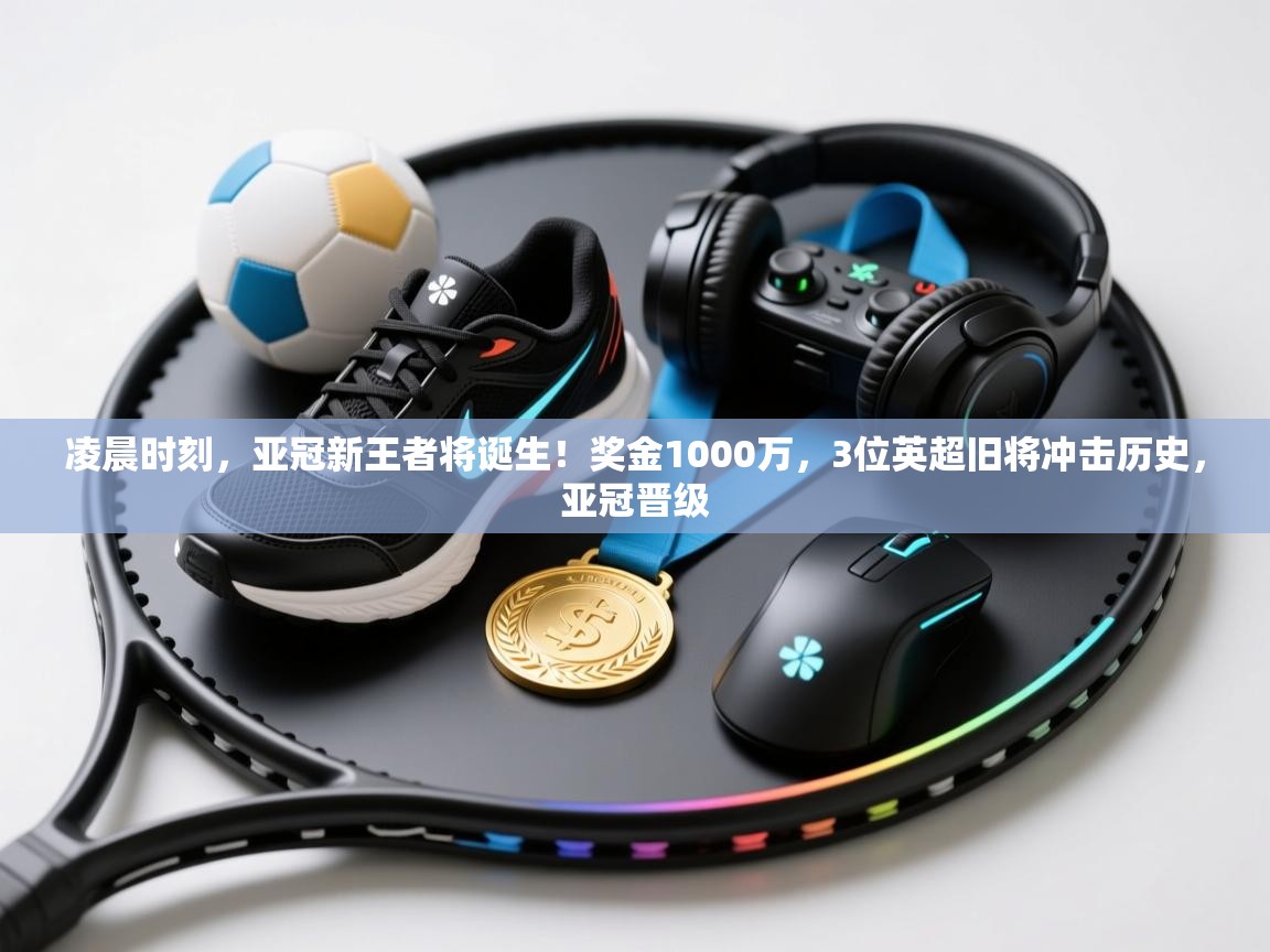 凌晨时刻，亚冠新王者将诞生！奖金1000万，3位英超旧将冲击历史，亚冠晋级